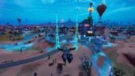 Be careful while landing in a hot-drop zone (Image via Epic Games/Fortnite)